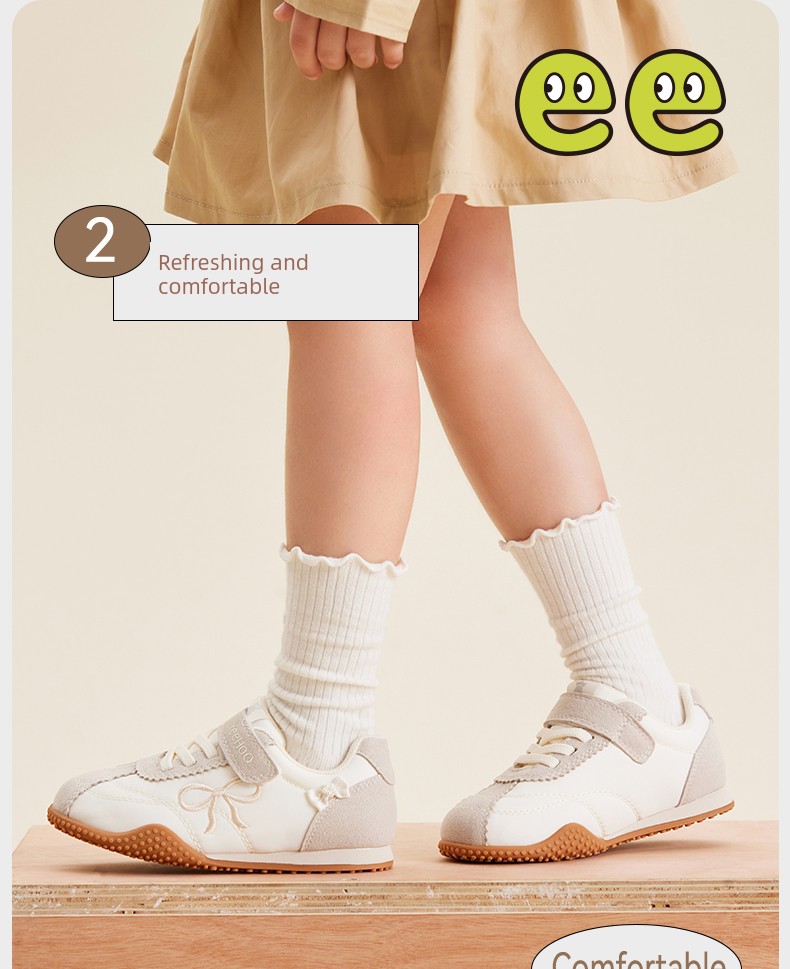 Yeehoo Children's Shoes Girls' Sneakers Autumn New Model Kids' German Training Shoes Kindergarten Red Casual Shoes Baby Shoes — 10