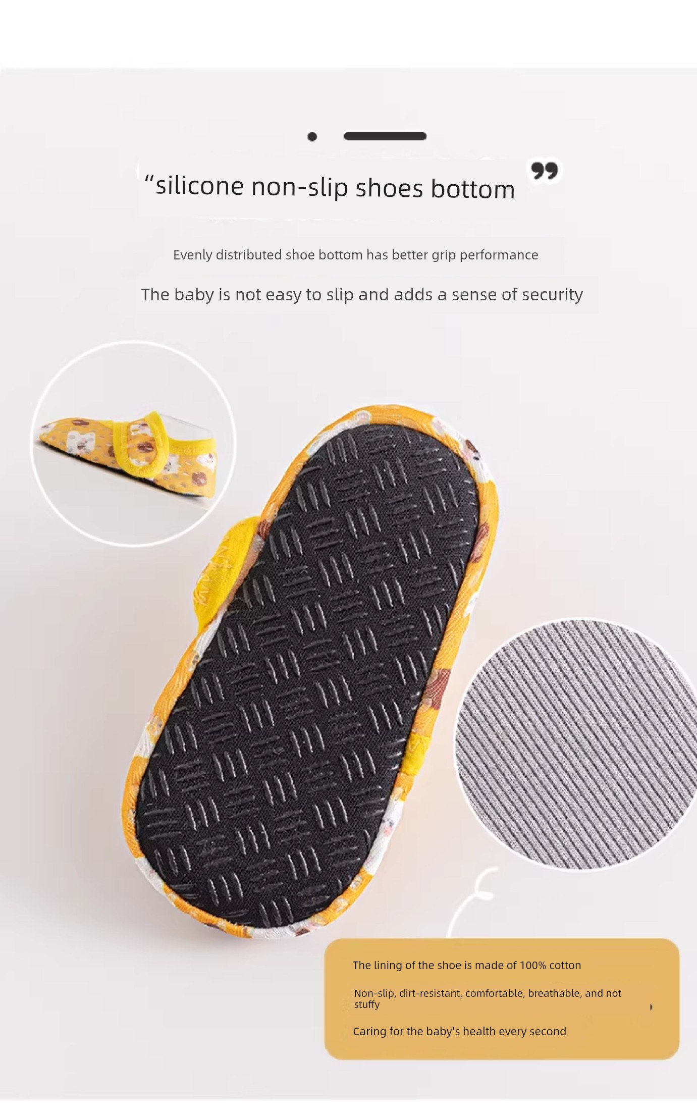 Baby Shoes and Socks Summer Thin Mesh Anti-Drop Indoor Non-Slip Sole Cool-Proof Soft Bottom Kids Toddler Baby Floor Shoes — 5