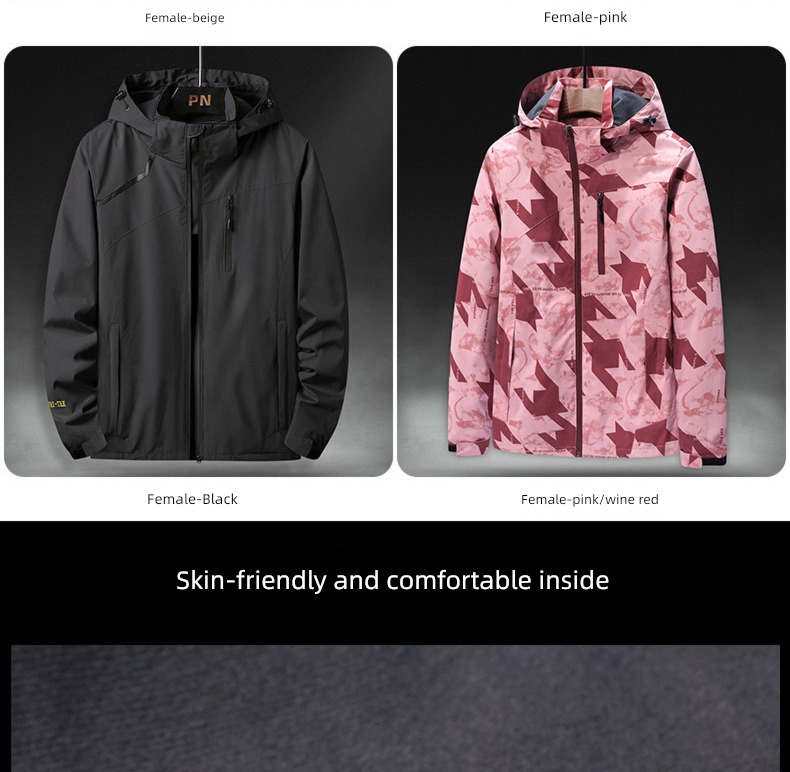 Spring and Autumn waterproof Couple Mountaineering clothes pizex