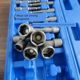 Strong magnetic sleeve set, drill tail wire hexagonal sleeve head, dovetail thread head, wind drill electric wrench tool