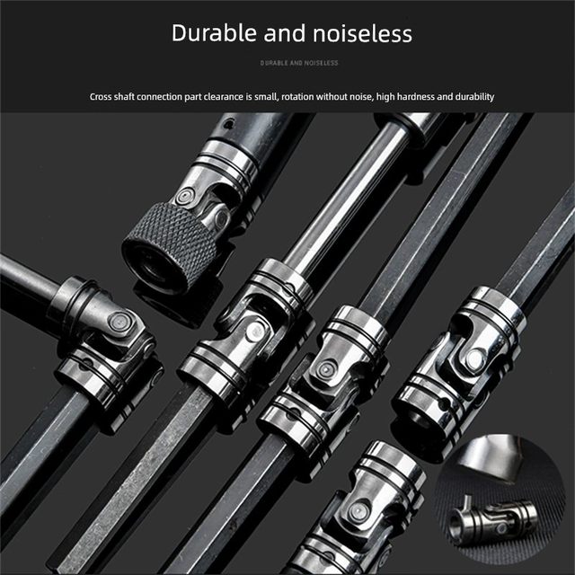 Multi-axle accessories universal joint coupling tapping machine transmission shaft drilling machine universal joint quick removal fixed hexagon