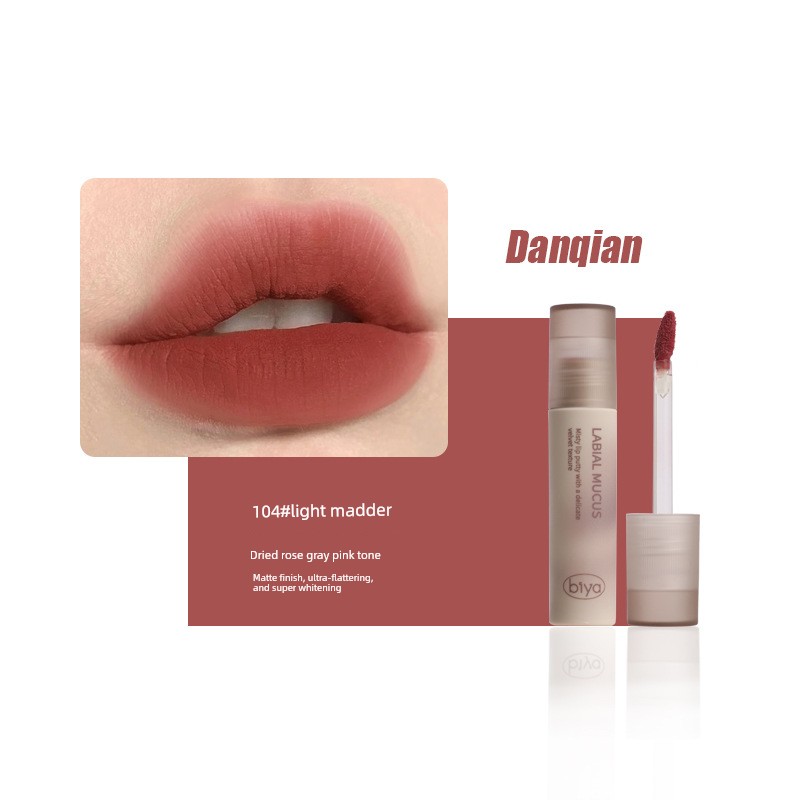 Matte Lip Glaze for Pregnant Women, Velvet Lip Gloss That Is Not Easy to Smudge, Lightweight and Suitable for Use during Pregnancy — 4