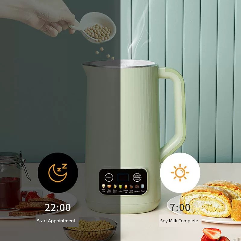 110v美槼豆漿機小型家用免過濾全自動免煮輔食料理攪拌破壁機智能