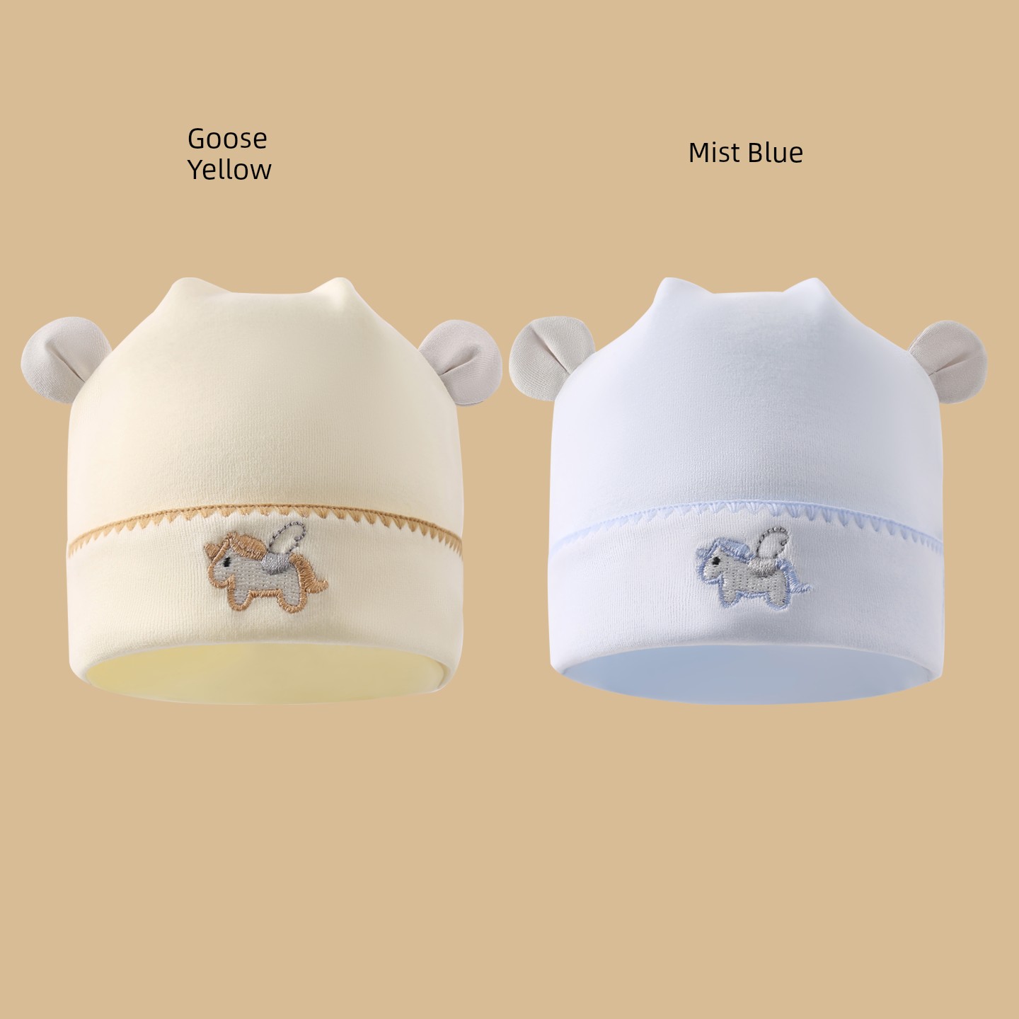 Pregnant and Newborn Baby Hat 0-12 Months, Newborn Baby Protective Cap, Double-Layered, Spring, Summer, Autumn, Winter, Pure Cotton, Class a — 8