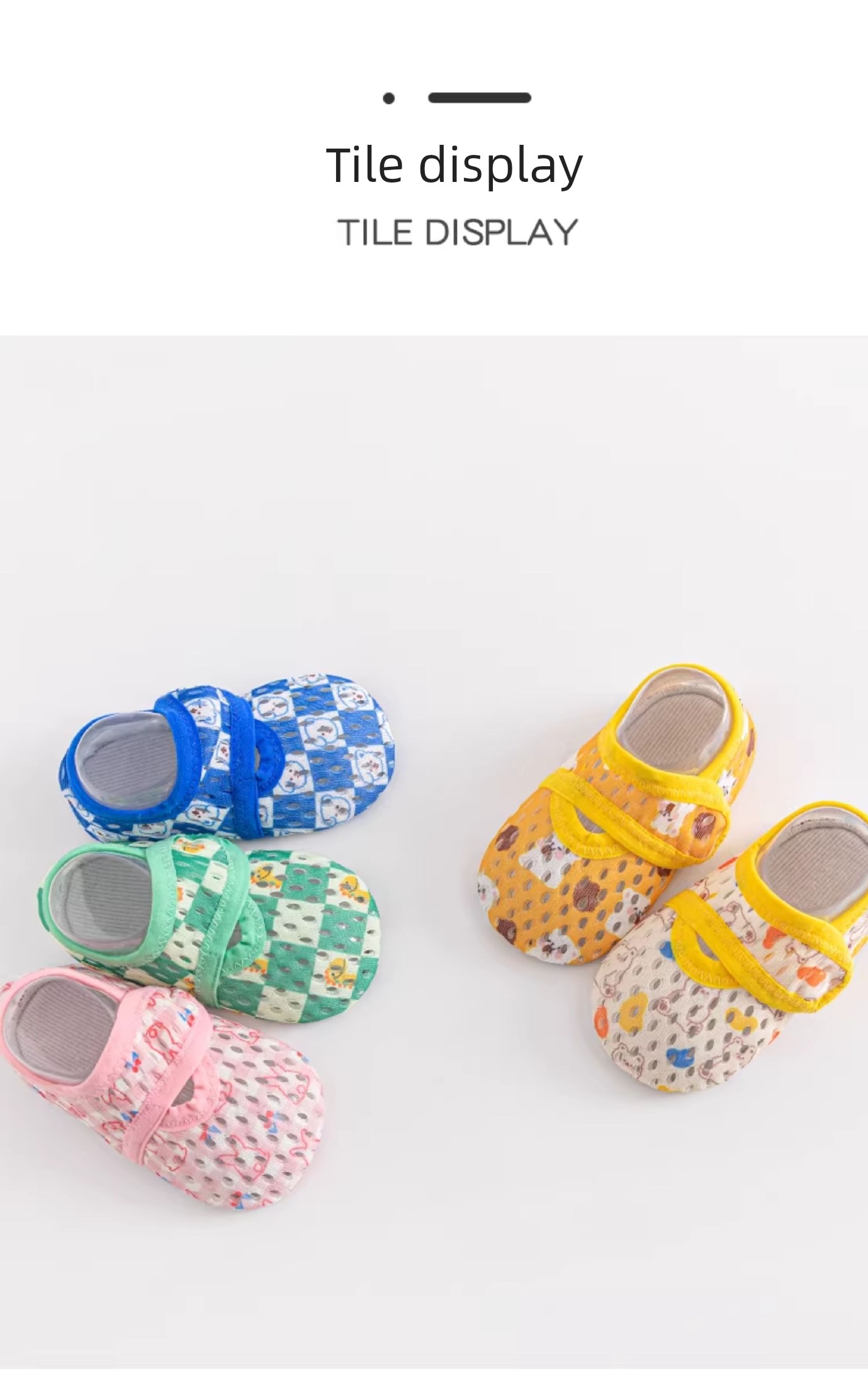Baby Shoes and Socks Summer Thin Mesh Anti-Drop Indoor Non-Slip Sole Cool-Proof Soft Bottom Kids Toddler Baby Floor Shoes — 20