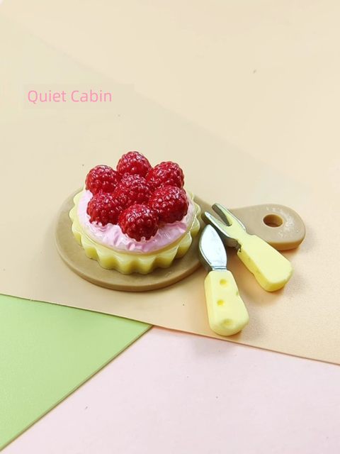 Bjd small doll house accessories simulation model mini house play house DIY small toy mini food play bread pizza
