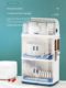 Kitchen bowl rack bowl and chopstick storage box with lid bowl and tableware box dish drain storage rack plastic cupboard household use