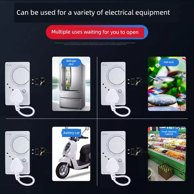 German refrigerator thermostat digital display intelligent fully automatic universal household timing switch controller defrost artifact
