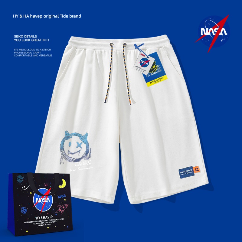 NASA Little devil Joint fund leisure time motion shorts