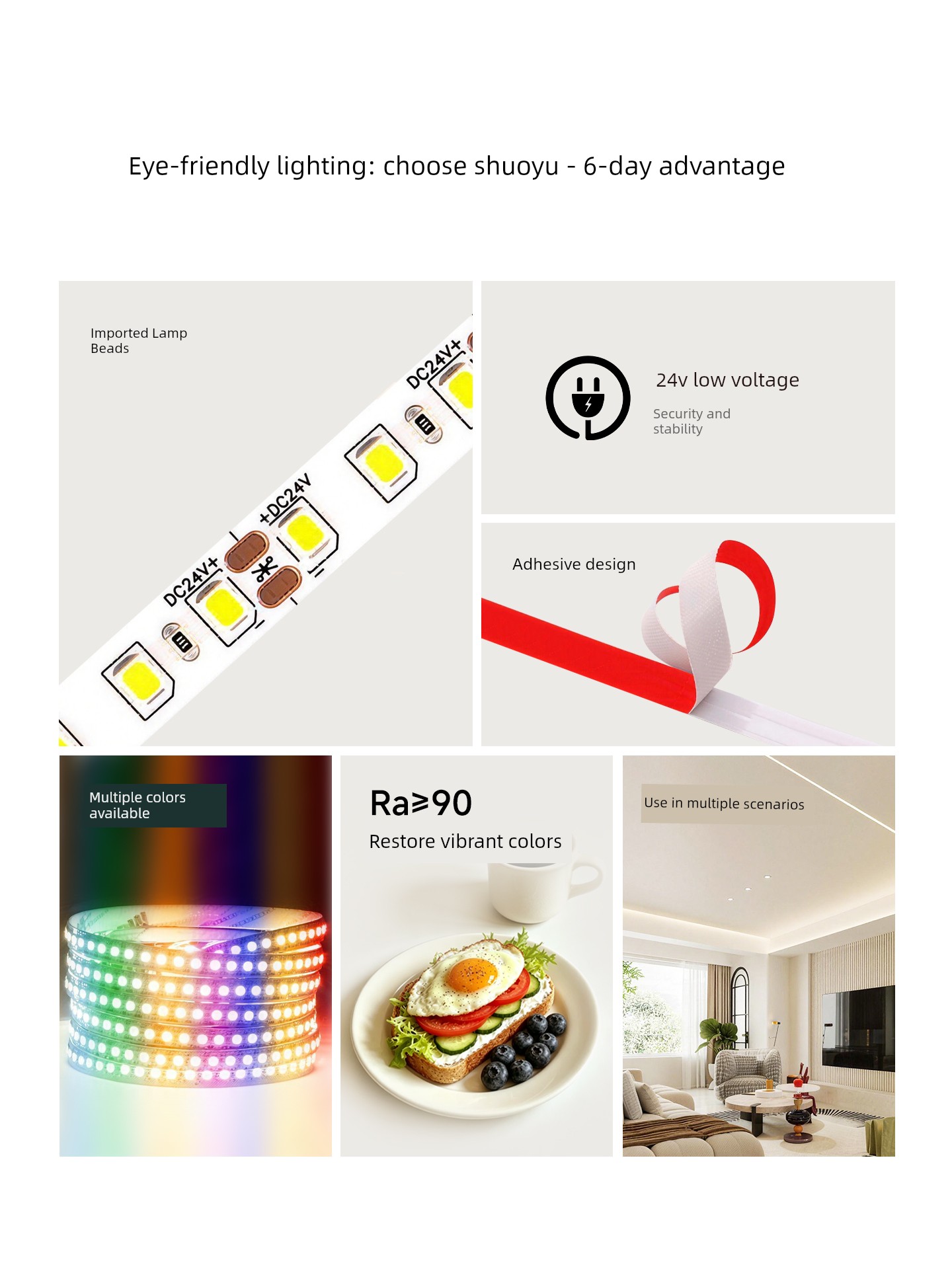 Led 24V Linear Ultra-Thin Living Room Ceiling Strip Lamp