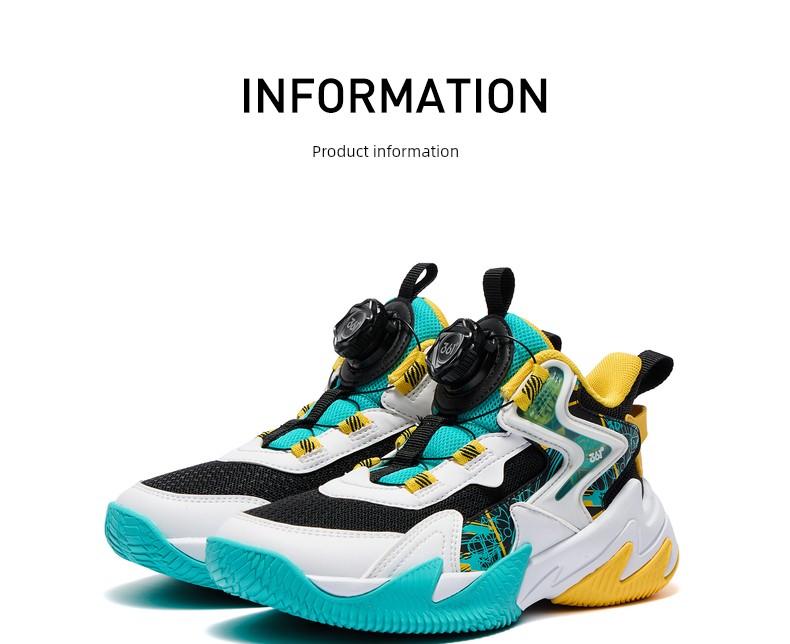 Brave Warrior | 361 Kidsren's Shoes, Boys' Basketball Shoes, Professional Practical Autumn New Breathable Youth and Kidsren's Sports Shoes — 33
