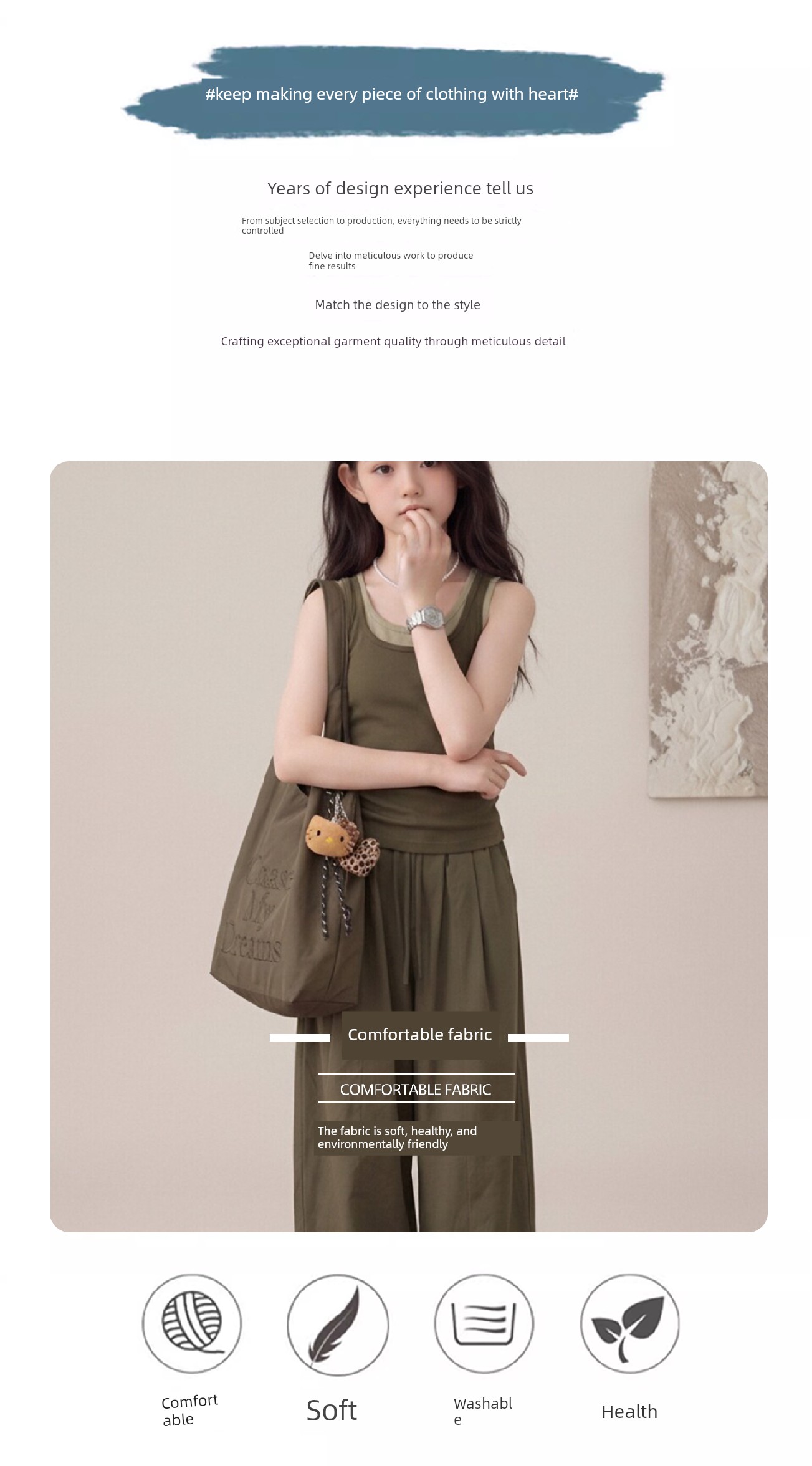 Children's Clothing for Girls, 12-Year-Old Kids' Outfit, Fashionable and Stylish Pants, 2026 New Summer Thin Style — 4