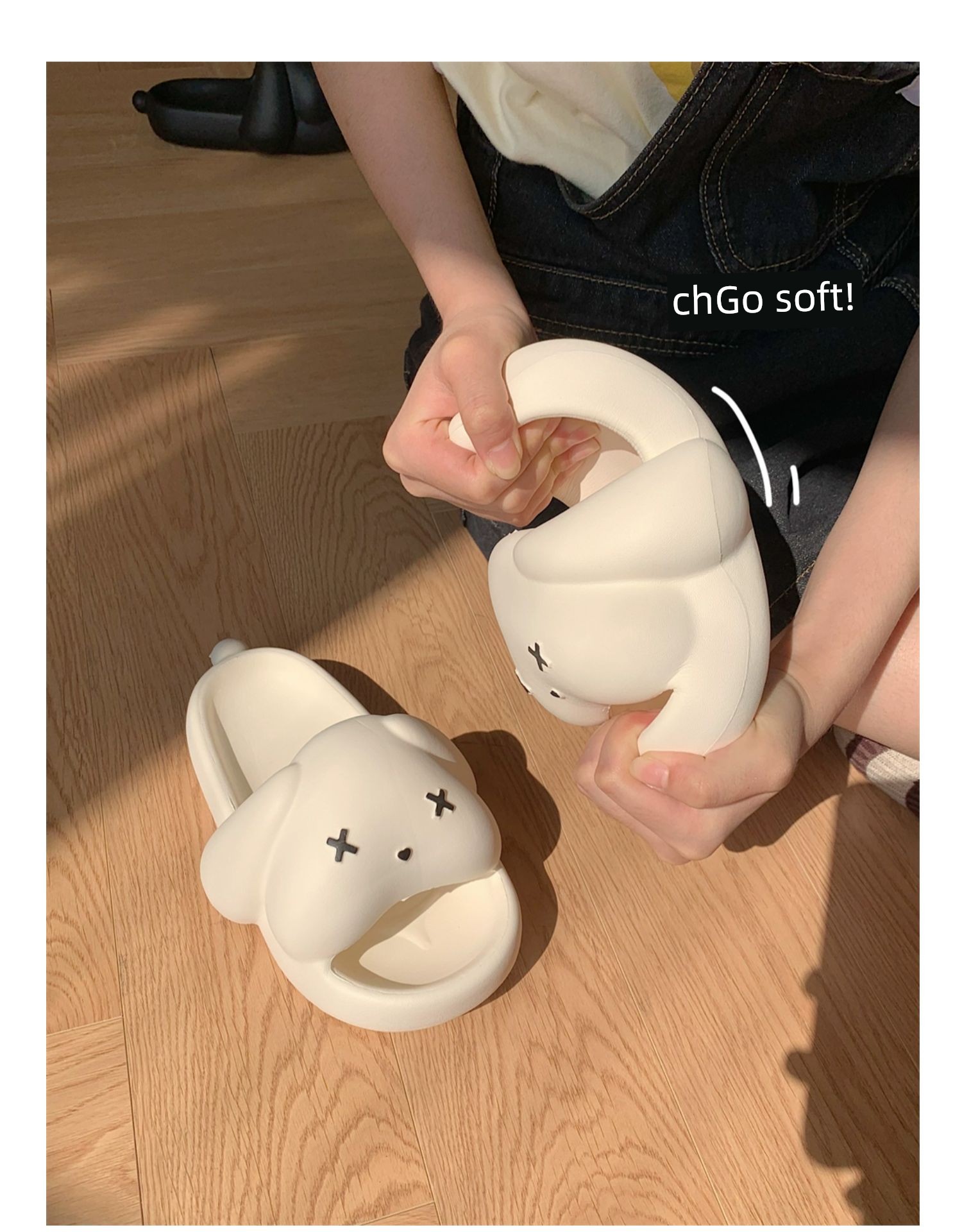 Boy Girl Interior Home Cute Puppy Kids Slippers Eva Soft Bottom Non Slip Matching Summer Slippers — 23