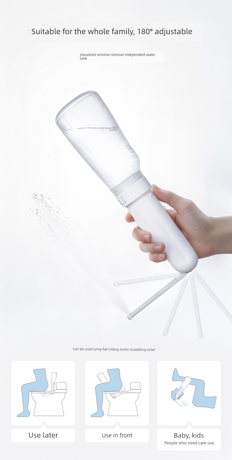 Umimile Female Private Parts Electric Flusher Maternal Confinement Wash Perineum Cleaning Device Postpartum Ass Wash — 4