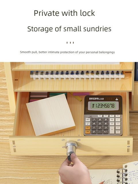 File rack Desktop Bookshelf Multi-layer File frame Folder Storage box Storage rack A4 paper sorting file box Information rack Office supplies Stationery Stationery Stationery Artifact Placement rack Classification Pulling