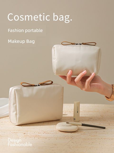 Makeup brush bag for women with high-end business trip toiletries multi-functional makeup bag for women with 2025 new portable storage bag