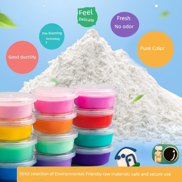 Morning Light Super Flying Super Clay 24 Color Storage Box Plasticine Lightweight Colorful Clay Children's Toys Hand-in-Owned