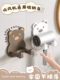Home hair dryer storage rack without punching in bathroom hair dryer hanger bathroom air duct wall-mounted storage rack