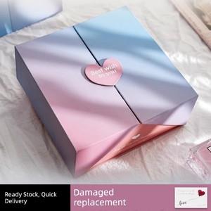 Birthday Gift Box, Creative Gift Empty Box, High-End Gift Packaging Box, High-End Ceremonial Gift, Surprise for Girlfrie