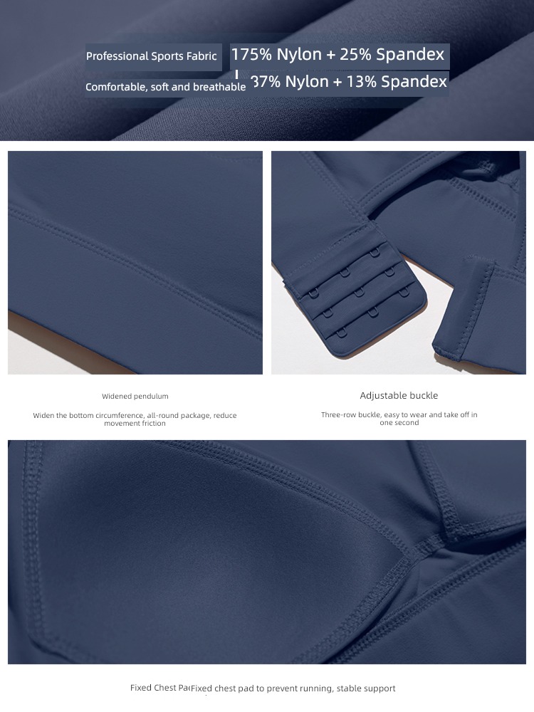 run Vest style yoga Bodybuilding bra fixed Brassiere