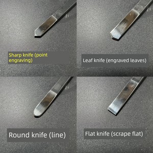 Lacquer Art Gold Carving Knife, Gold Inlay Knife, Carving Knife, Lacquer Painting Materials, Lacquerware Decoupage Gold 