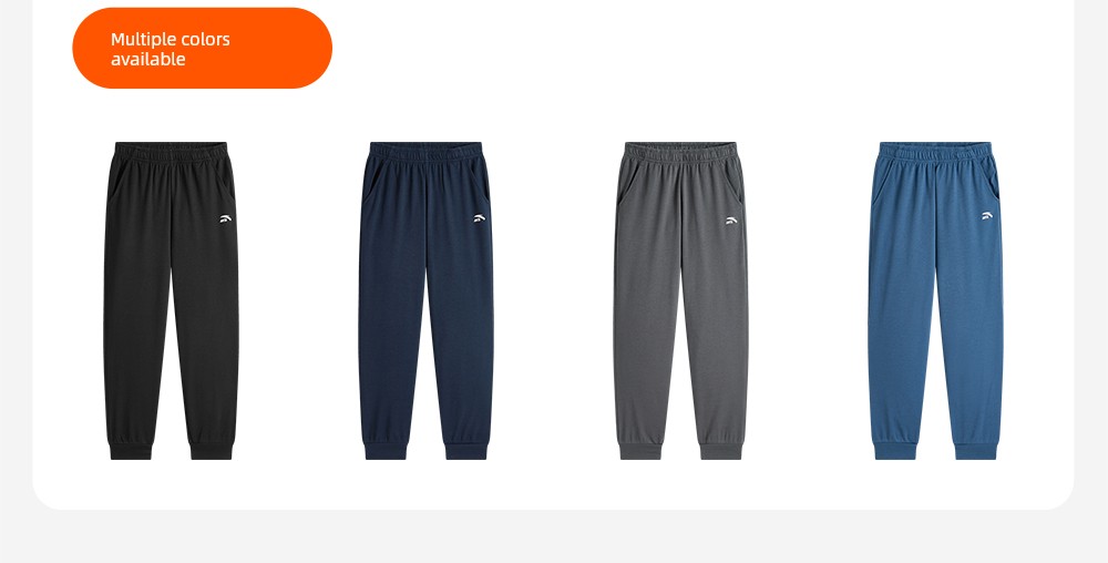 Anta Kidsren's Clothing Boys' Pants Spring and Autumn Quick-Drying Long Pants 2026 New Autumn Sweatpants Youth Sports Pants — 119