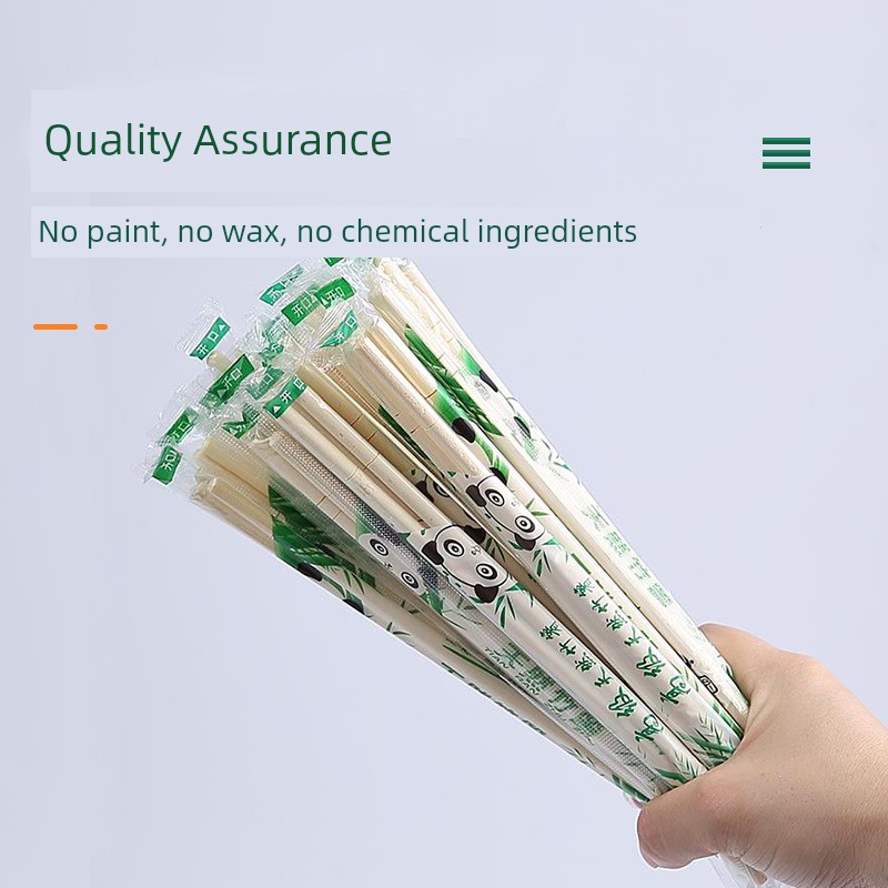 Disposable Chopsticks Fast Food For Home Disposable Chopsticks Dedicated for Restaurants Cheap Takeaway Convenient Boutique Commercial Catering Packaging