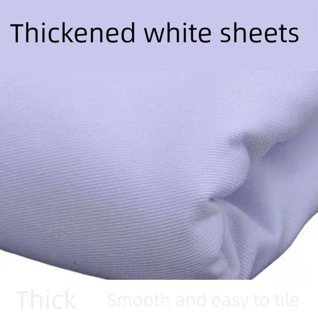 All cotton pure white interior sheets hotel beauty salon military training white quilt cover student dormitory simple cotton single quilt cover