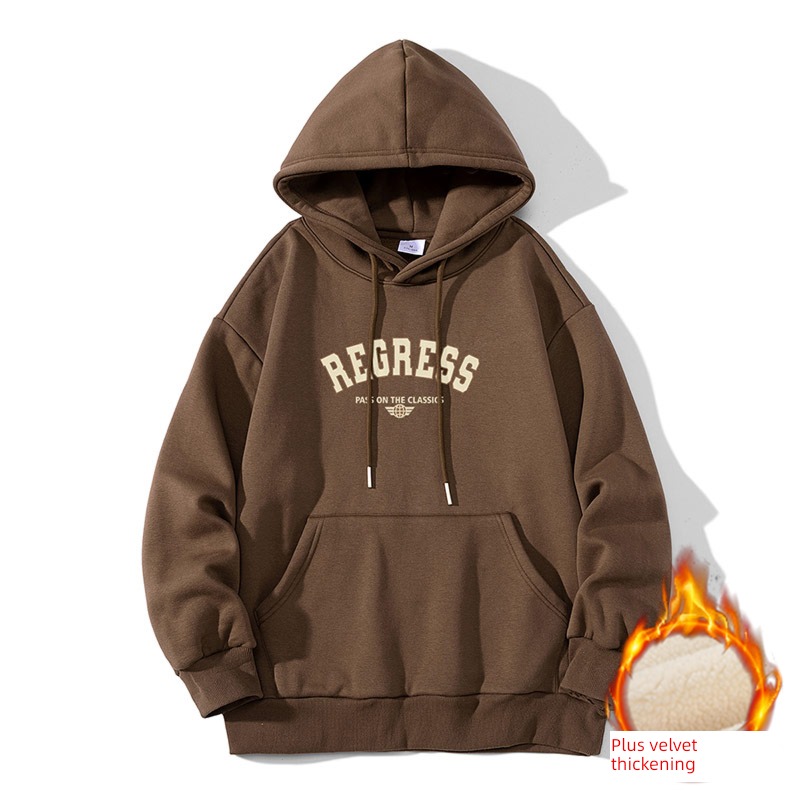Maiteyou Autumn and winter Hooded easy lovers Sweater