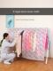 X Clothes rack dustproof cover cloth clothing storage cover dustproof cover transparent clothes cover suit cover hanging clothes bag household