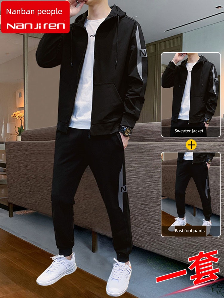 NGGGN man Spring and Autumn leisure time Sports suit