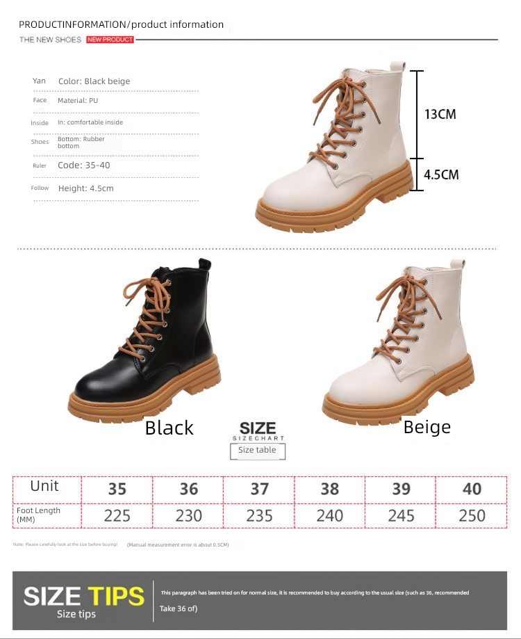 Martin boots female fashion winter keep warm Plush Martin boots