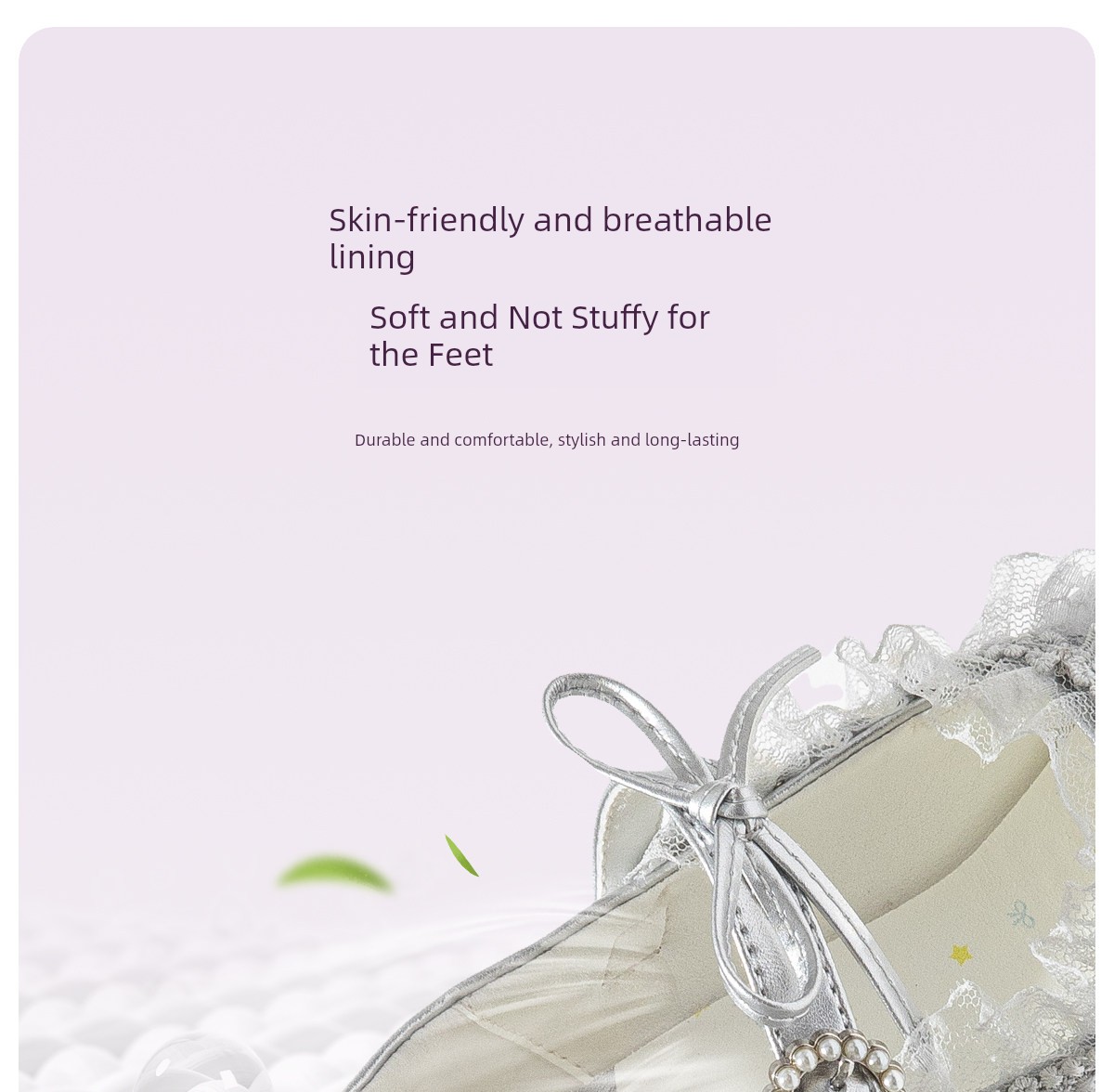 Little Girl's Stylish Leather Shoes 2026 New Summer Children's Beautiful Princess Shoes Girls' Soft-Soled High-Heeled Stage Shoes — 6