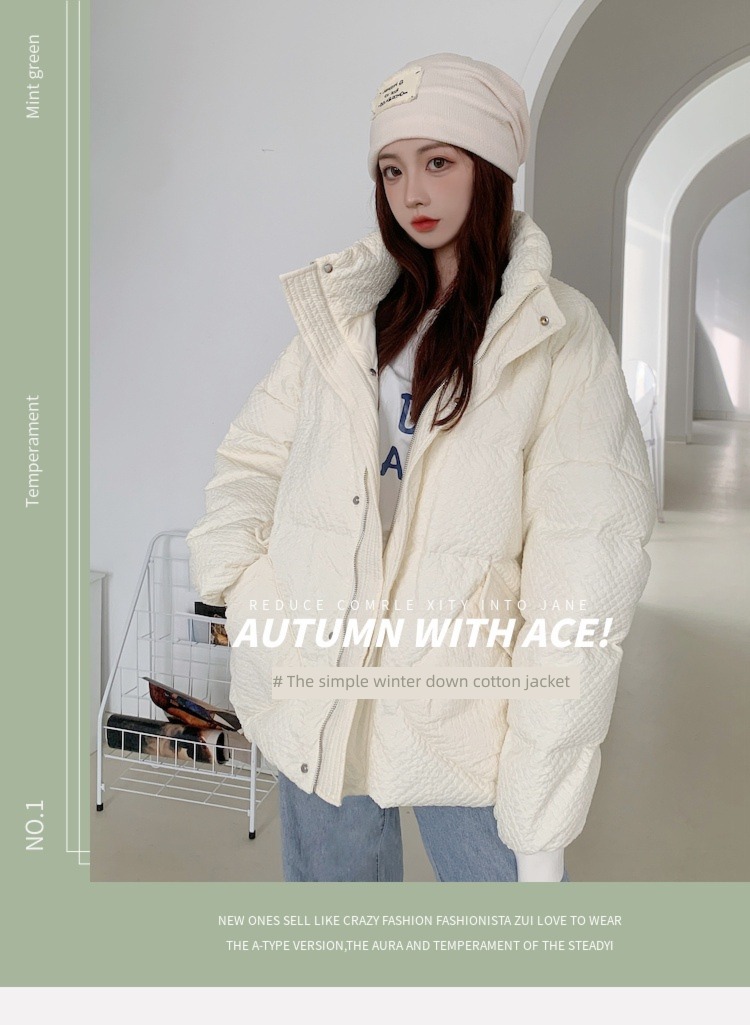 Bread clothes winter thickening down Versatile have cash less than that is registered in the accounts Cotton
