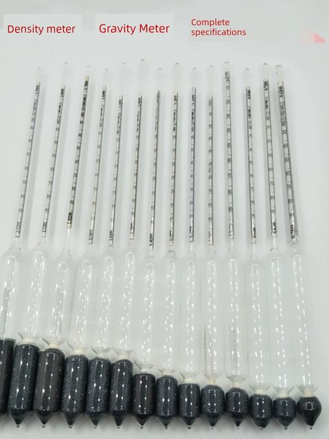 Hydrometer Densitymeter liquid high accuracy 0.7 0.8 0.9 1.0 1.1 1.2 1.3 1.4 1.5