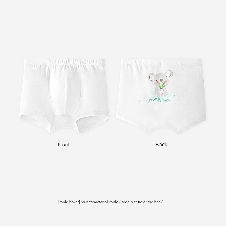 Ying's Children's Underwear, Boys' and Girls' Boxer Briefs, Suitable for All Seasons, Antibacterial Boxer Briefs for Small and Medium-Sized Children — 10