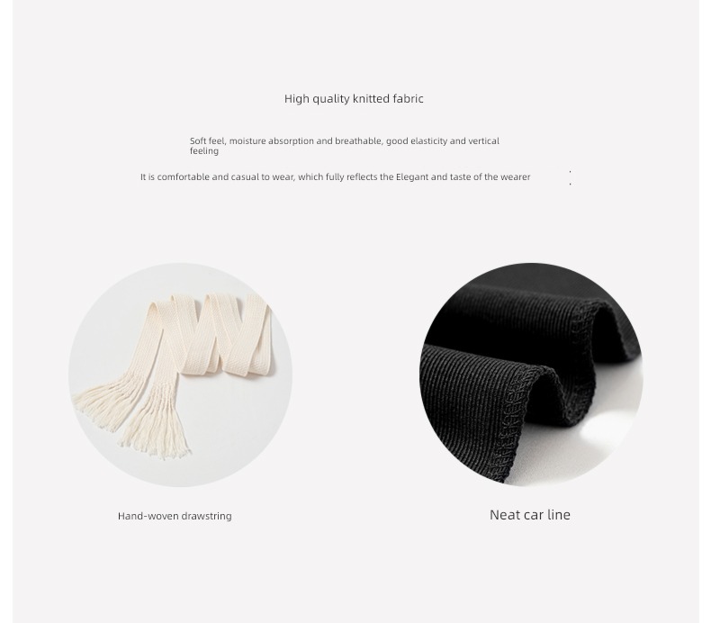 female Autumn and winter High waist Plush little chap Sports pants Drawstring