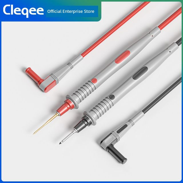 Multimeter pen wire anti-freeze silicone removable replaceable wire ultra-thin tip probe digital universal meter accessories