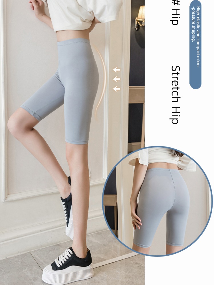 full marks Ice silk ma'am Thin money motion summer Leggings