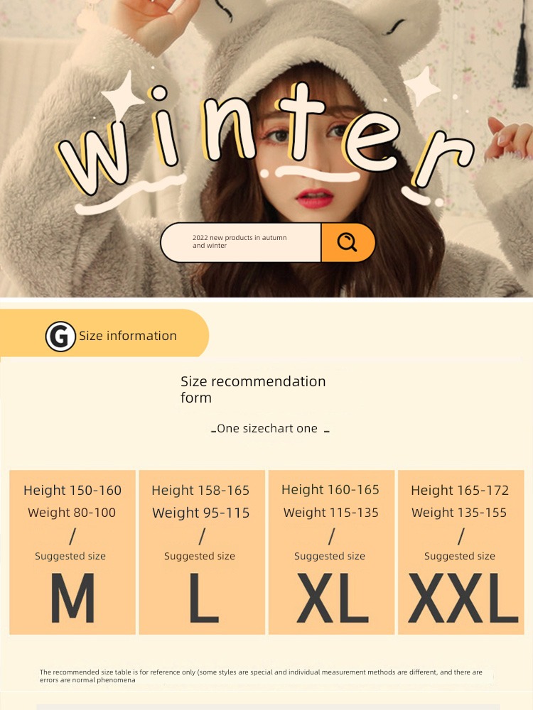 winter Spring and Autumn female grey keep warm Flannel pajamas