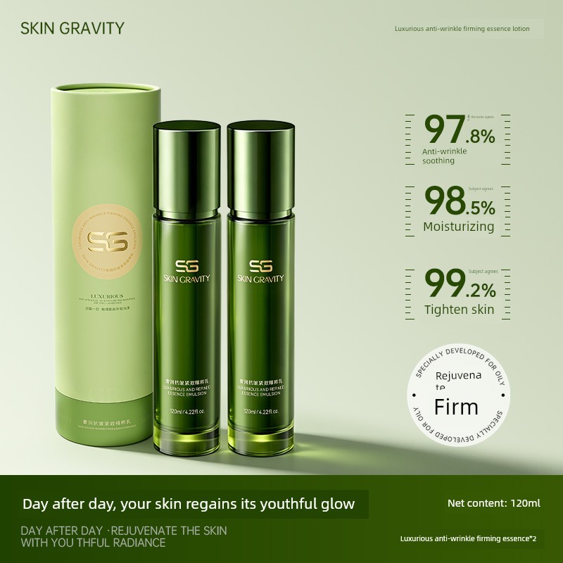 Skin Gravity Luxurious Anti-Wrinkle Firming Essence Water Emulsion 7 — 8