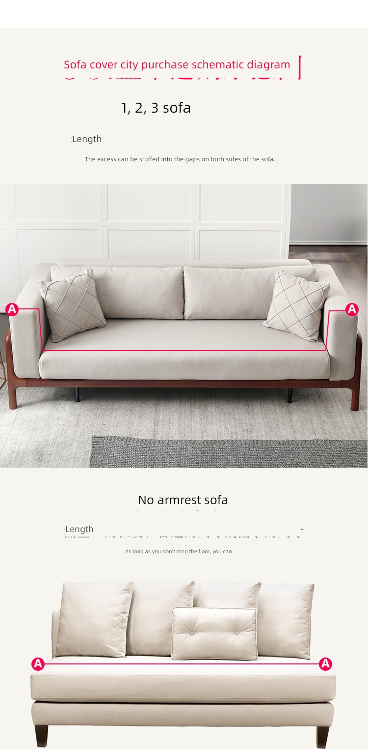 Internet celebrity Anti cat scratch Ins wind Cushions head-cover or veil for the bride at a wedding Cloth sofa