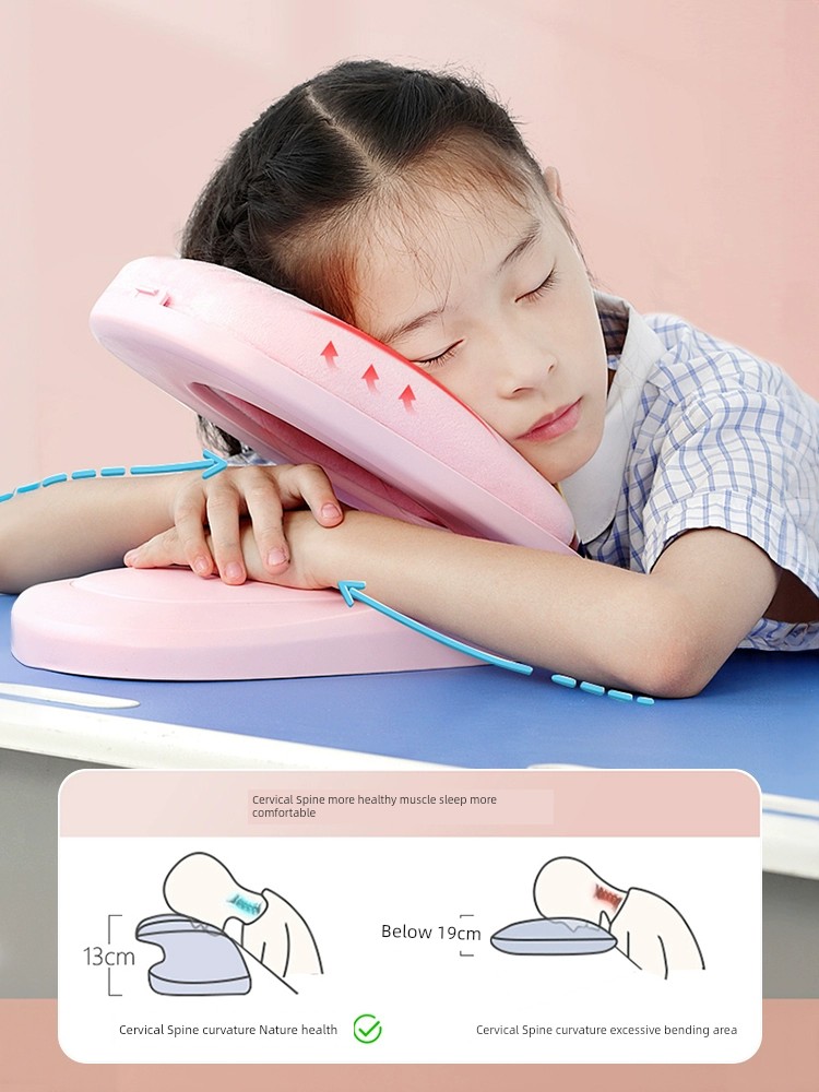 趴睡神器簡約現代護脊午睡枕舒適趴趴睡不擋手臂教室午睡必備