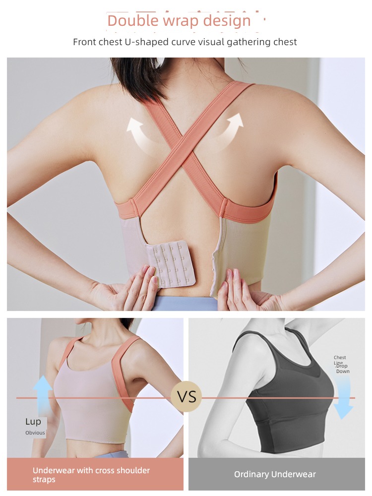run yoga Fitness wear Bras motion Underwear