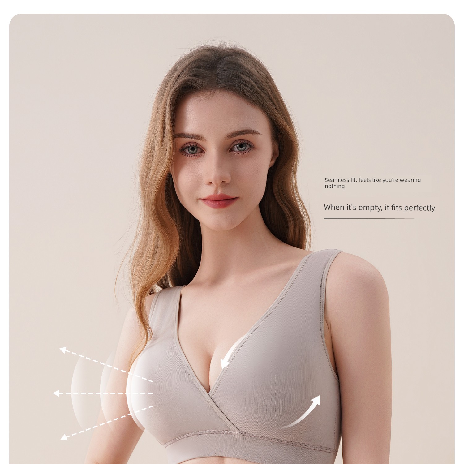 Pure Cotton Nursing Bra, Sleep-Friendly Maternity Bra, Vest-Style Postpartum Breastfeeding Bra, Suitable for Sleeping, Anti-Sagging, Thin Style — 13