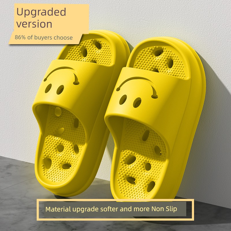 Bathroom Bath Leaking Cut Out Child Kid Slippers — 2