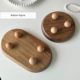 Liang Huanxi retro solid wood jewelry tray perfume storage rack aromatherapy tray porch key storage tray home decoration