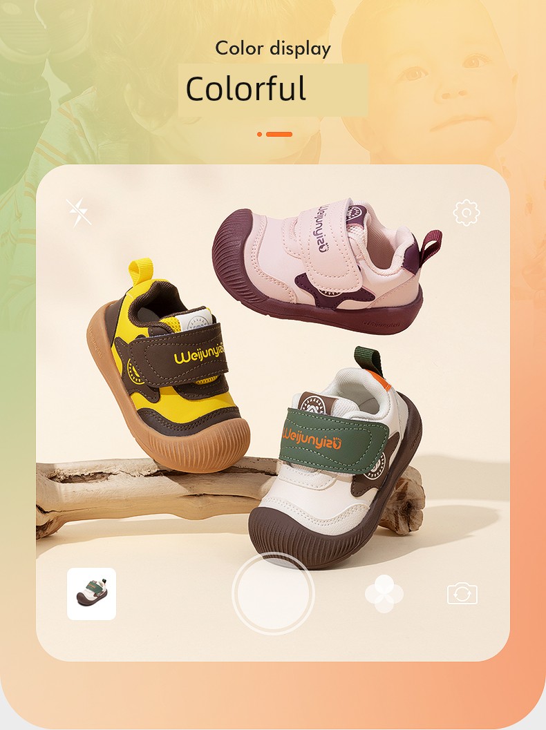 Toddler Shoes for Boys, Autumn Style Baby Shoes, Soft-Soled Non-Slip Functional Shoes for 1 to 3-Year-Old Girls, Children's Shoes — 3