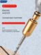 Electric wrench rotating electric hammer impact drill square handle round handle two-tree conversion head universal drill wall modification multifunctional joint