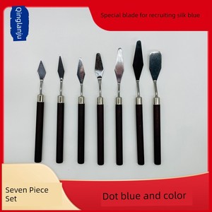 Cloisonné Filigree Enamel DIY Craft Special Blue Dotting Tool Flat Sand Scraping Gold Wire Tool Sharp Round Head Univer
